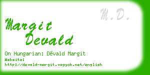 margit devald business card